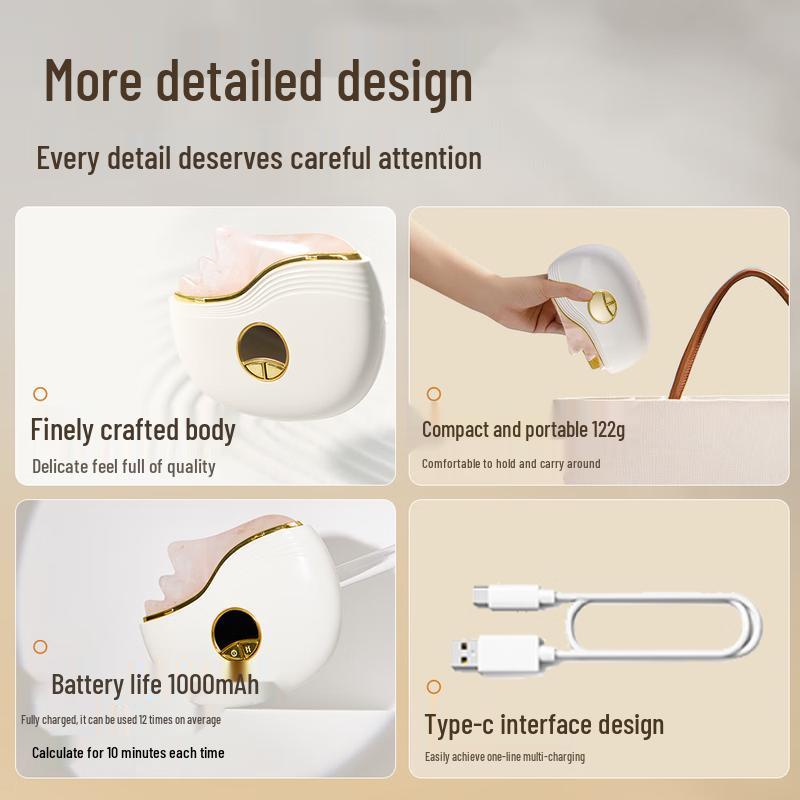 Aixiu Tang Smart Jade Electric Facial Gua Sha Massager F1