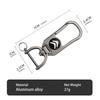 Metal Car KeyChain Key Ring Chain Auto Styling Accessories For Citroen Grand Berlingo Jumper Celysee Xsara Picasso Aircross