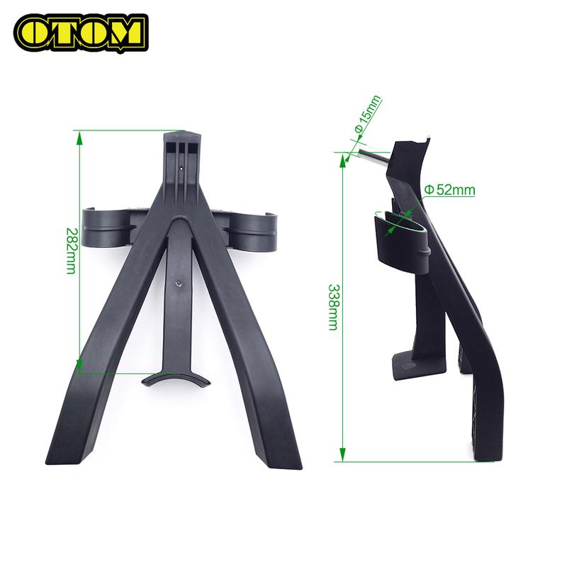 Motorcycle Universal Triangle Fork Brace Stand Plug-in Side Stand Support For AVANTIS MOTOLAND BRZ KAYO GR BSE ZUUMAV Dirt Bikes