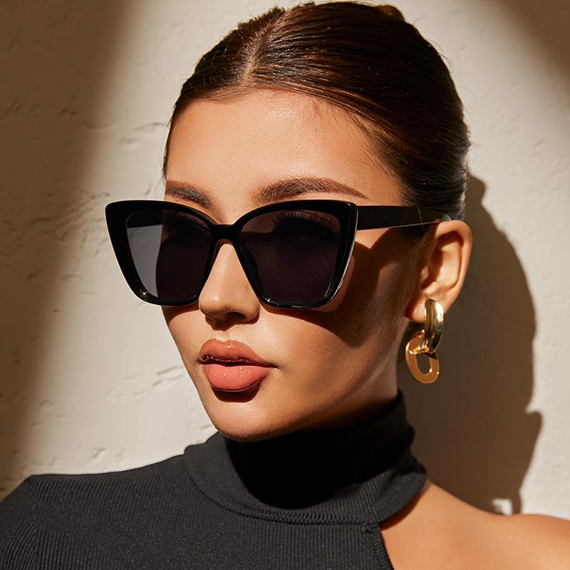 Fashion Cat Eye Sunglasses New Outdoor Sunglasses Retro Frame Women Sunglasses