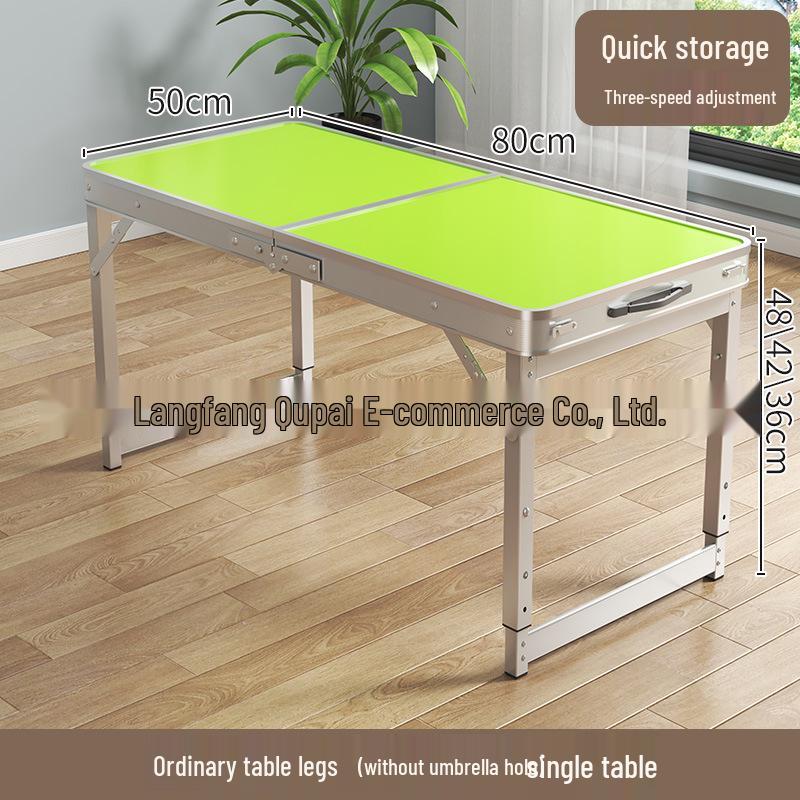 Портативный складной алюминиевый стол и стулья для кемпинга для использования на открытом воздухе, на ночном рынке и на пикнике