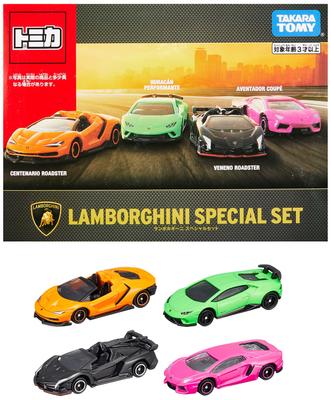 TAKARA TOMY Tomica Gift LAMBORGHINI SPECIAL SET Lamborghini Special Set Mini Car Toy Ages 3+