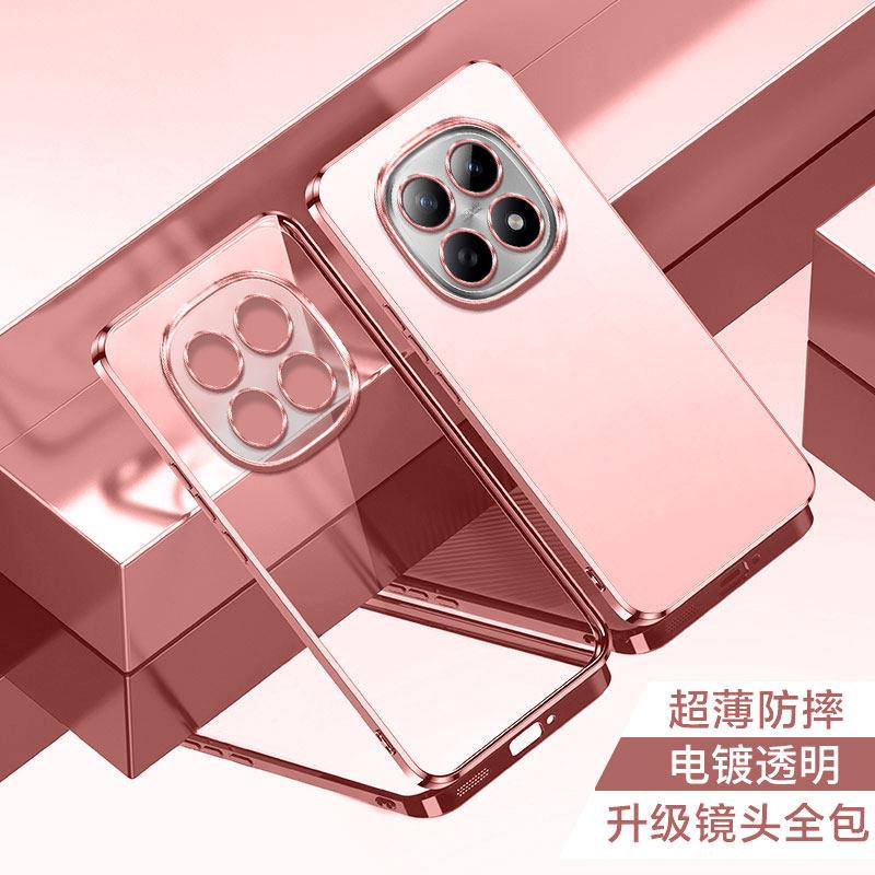 Для Mi POCO M8 Pro G Ультратонкий Позолоченный Силиконовый TPU Чехол Для POCO M 8 M8Pro Электрооцинкованный Прозрачный Ударопрочный Задний Чехол