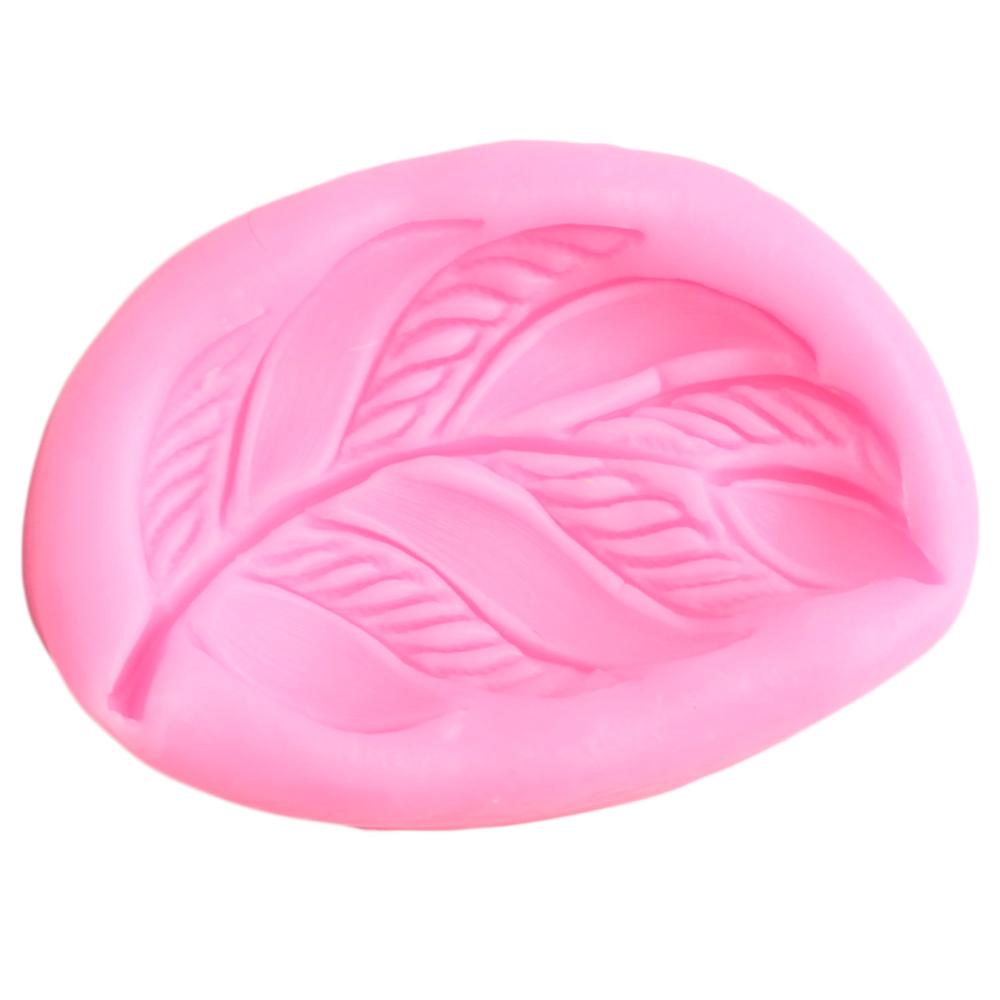 3D ремесленные листья, силиконовая форма, сделай сам, вечеринка, топпер для кексов, инструменты для украшения торта из помадки, полимерная глина, ювелирные изделия, конфеты, шоколадные формы
