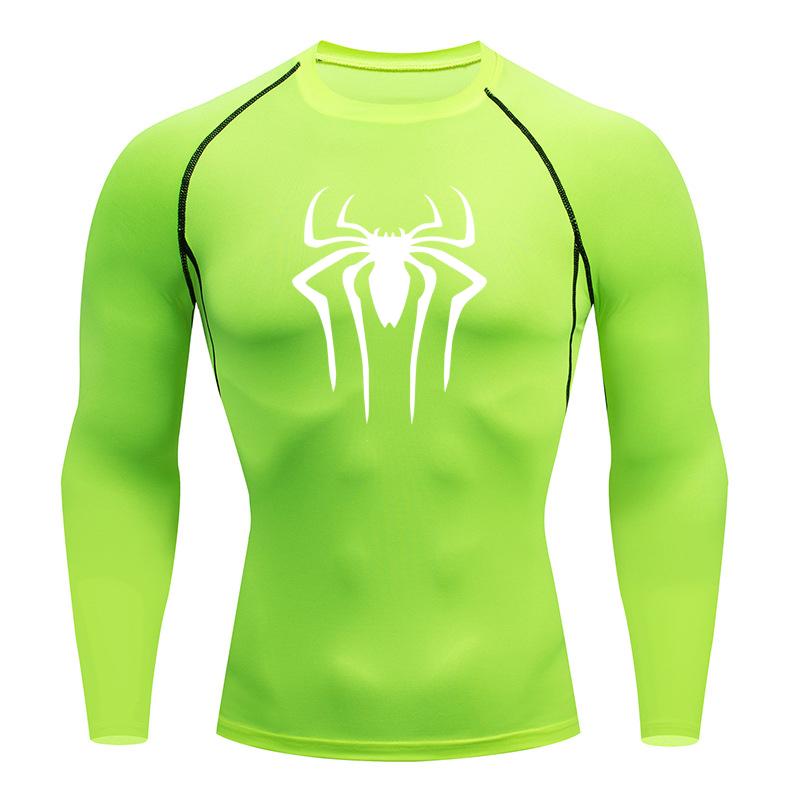 New Compression Shirt Men Fitness Gym Super Hero Sport Running T-Shirt Rashgard Tops Tee Quick Dry Short Sleeve T-Shirt for Men