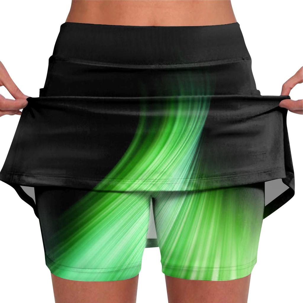 Эластичные брюки-кюлоты для йоги для женщин, спортивные шорты с принтом, легкие узкие однотонные бегуны с высокой талией