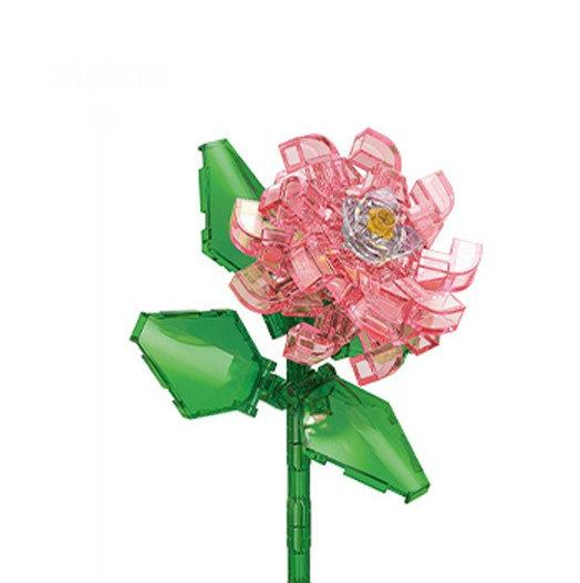 Flower Model Eternal Bouquet Building Blocks Creative Home Desk Plant Decoration Assemble Bricks Educational Toy Girl Kids Gifts