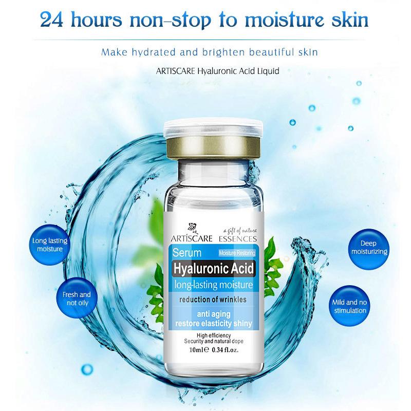 Сыворотка для лица с гиалуроновой кислотой ARTISCARE 3 шт./лот HA Essence, увлажняющая, отбеливающая, против морщин, 10 мл