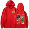 Худи с графикой рэпера Bad Bunny Debi Tirar Mas Fotos DTMF World Tour 2026 Свитшот Мужской Женский Винтажный Свитшот с Принтом