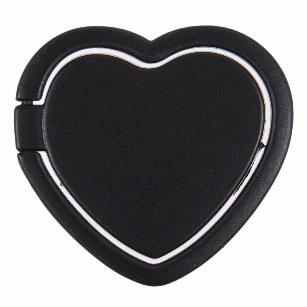 Cell Phone Ring Holder Kickstand Love Heart Shaped Metal Phone Grip