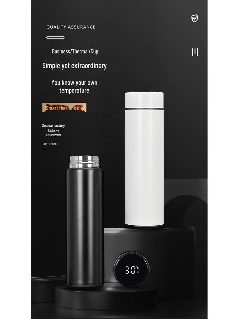 Термокружка с цифровым дисплеем из нержавеющей стали 304