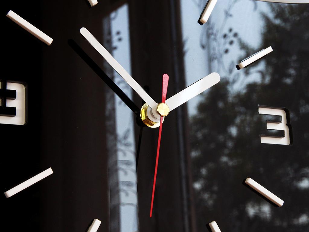 COFFEE TIME 3D CUP WALL CLOCK