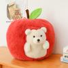 Яблоко Ежик Кукла Плюшевая Игрушка Кукла Девочка Спит Подушка для Броска Девочка Кровать Милый Подарок на День Рождения Дети