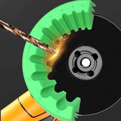 Заточка сверл Инструмент-направляющая для заточки сверл Насадка для шлифовки сверл для УШМ Сверло