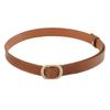 Versatile Leather Belt Casual Trouser Dress Belts Fashion Thin Waist Strap