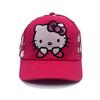 Kt Cat Cartoon Baseball Cap With Breathable Cotton And Windproof Features