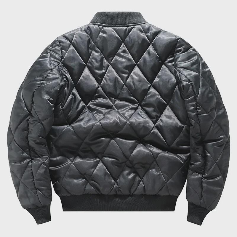 Мужская куртка Cross-Border MA-1 Flight Jacket - новая повседневная вышитая модная бейсбольная куртка с воротником