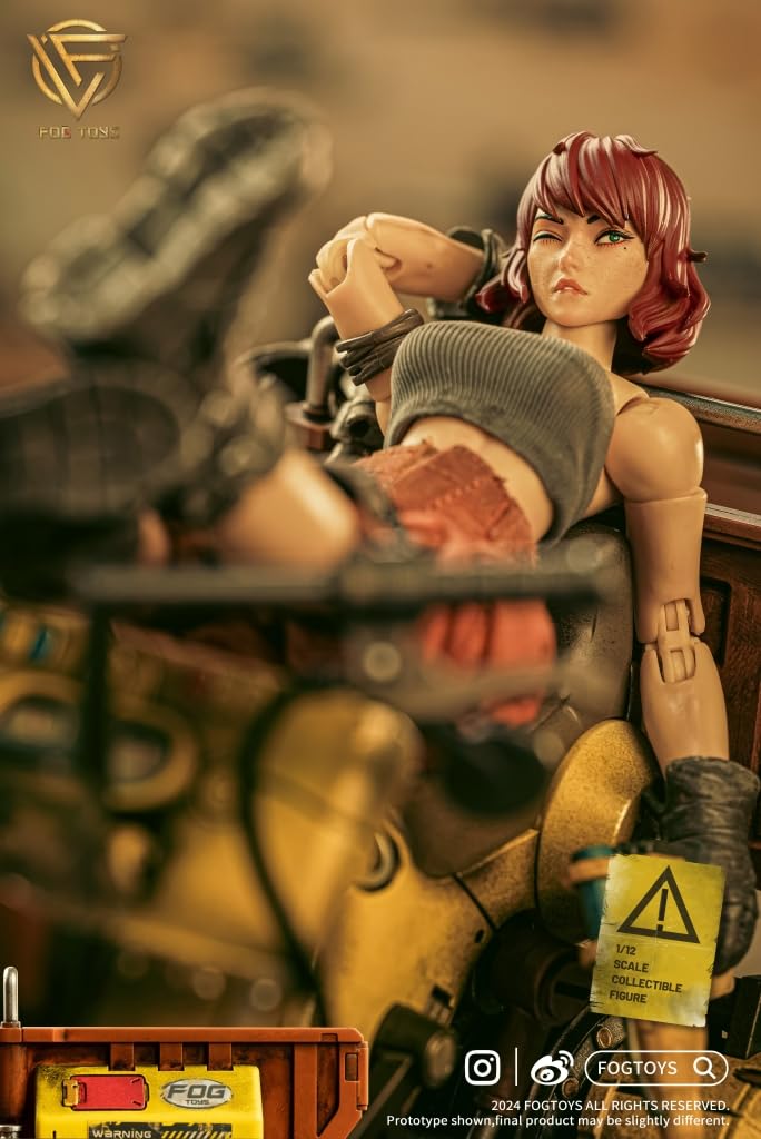 FOGTOYS Fantasy Alphabet Series EA02 M scale окрашенная подвижная фигурка 1/12 POM&ABS&PVC&ткань&магнит