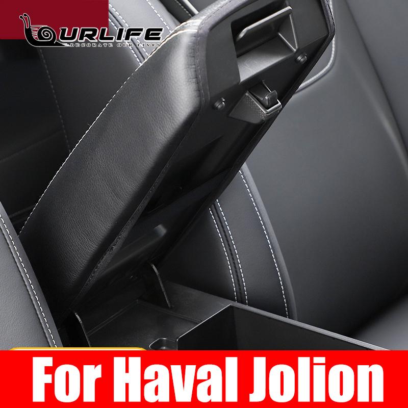 Чехол на подлокотник автомобиля, подлокотник с центральным управлением, внутренние детали из микрофибры из искусственной кожи для haval jolion 2022 2023
