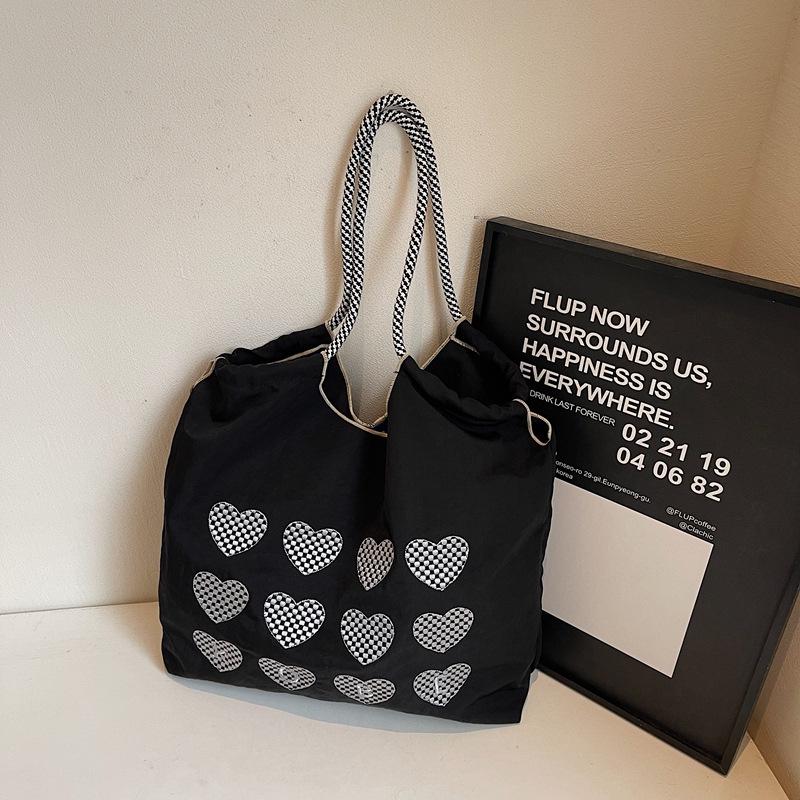 Stylish Dachshund Embroidered Nylon Crossbody Bag for Women - Autumn/Winter 2024 Collection