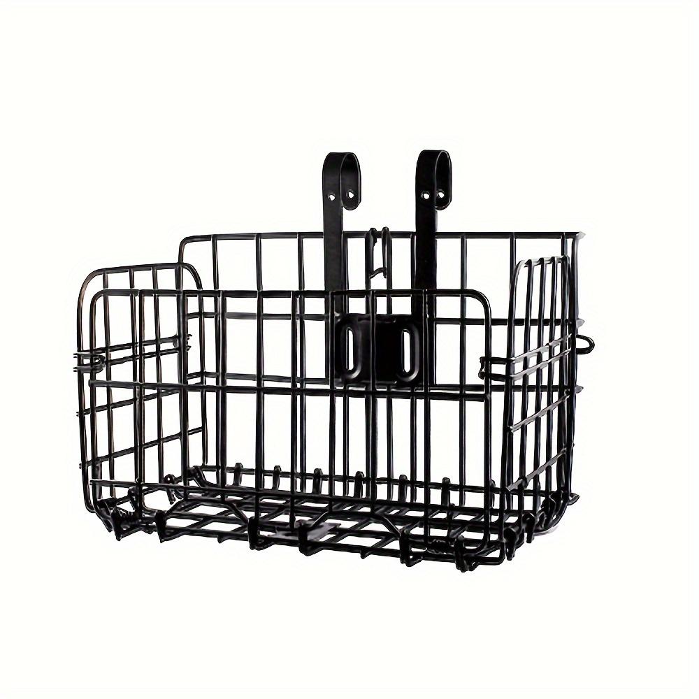 Bicycle Basket Large Capacity Foldable Adjustable Hanging Basket Storage Basket Front and Rear Hanging Basket