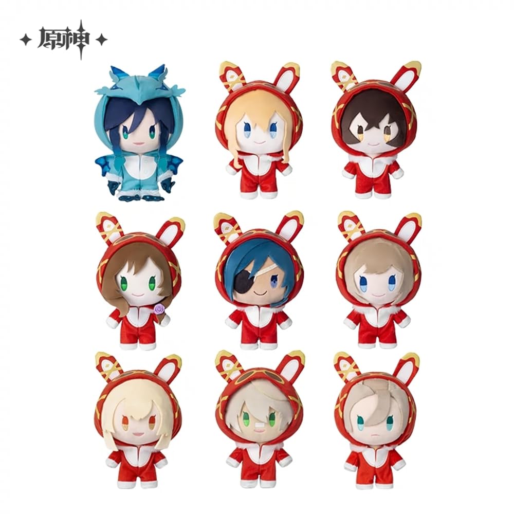 Genshin Impact Teyvat Paradise Series Mondstadt Castle Jin Jean Plush Character Doll Anime Accessories Genshin Impact Official Goods