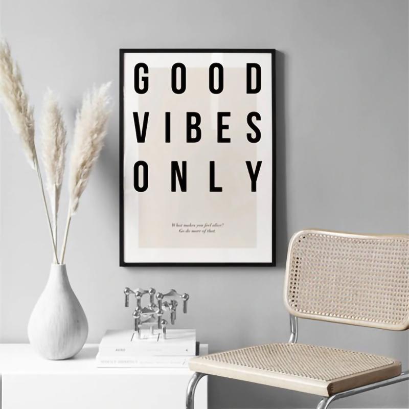 Canvas Painting Nordic Wall Art Motivational Quotes Text Posters And Prints Wall Pictures For Living Room Decoration Home Decor