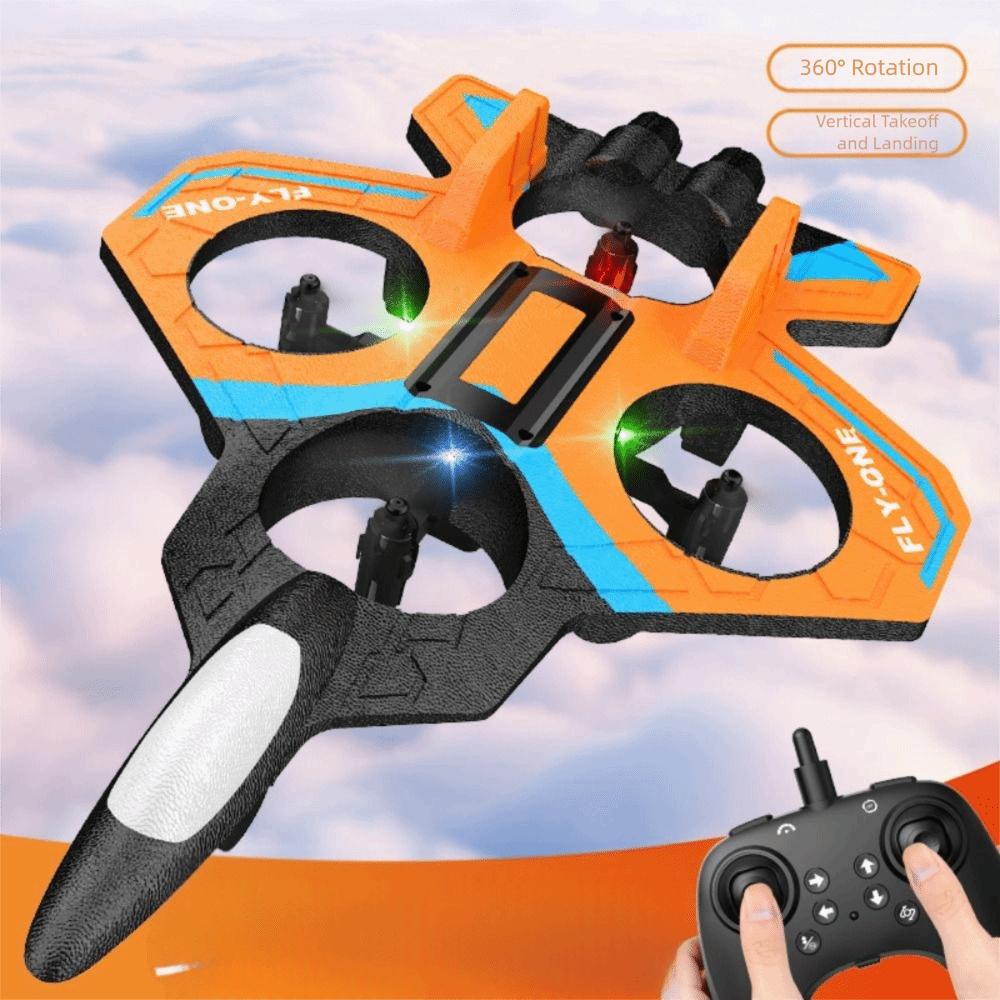 Игрушка-вертолет из пенопласта EPP с четырьмя двигателями, радиоуправляемый самолет-хобби с гравитационным управлением, взаимодействие родителей и детей