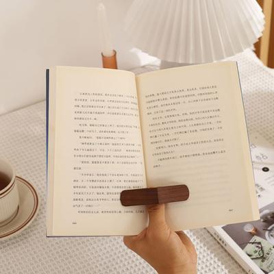 Держатель страницы книги Гладкий край Свободный большой палец Компактный размер Многоразовое кольцо с заусенцами Страница книги