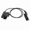 Walkie Talkie Headset Adapter Push To Talk Sturdy Metal Clip Replacement For Motorola APX Apx?4000