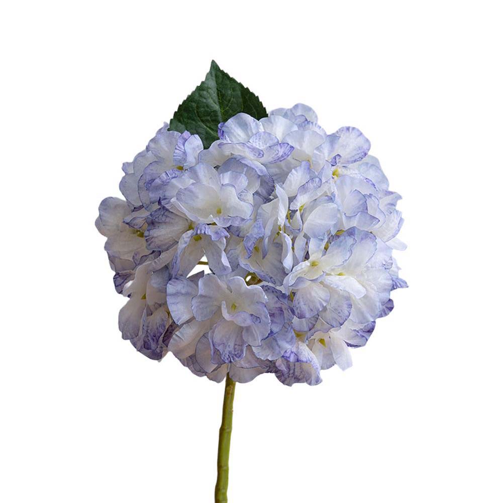Искусственный букет гортензий, Реалистичные тканевые цветы для украшения дома, Центральный элемент для гостиной, Оформление обеденного стола