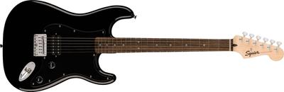 Электрогитара Fender Squier by Fender Squier Squier HT Laurel Black Black с мягким чехлом Sonic™ Stratocaster® H, накладкой на гриф, пикгардом,