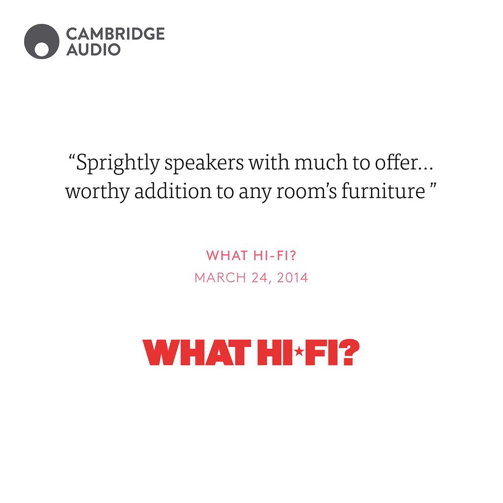 Полочная акустическая система Cambridge Audio SX Series SX50, темный орех