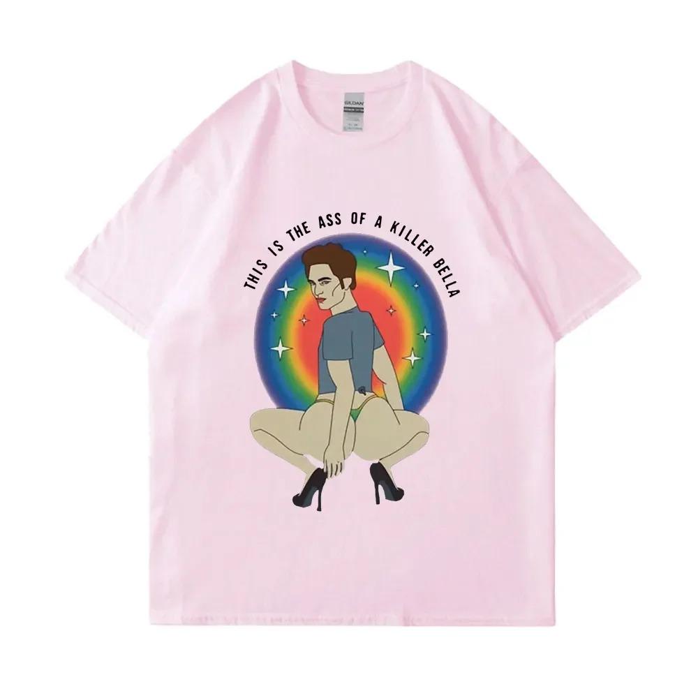 Это задница убийцы Белла футболка Сага Сумерки Графическая Смешные футболки Мужчины Женщины Высокое качество 100% хлопок футболка Мужчина