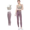 FLYSHION Yoga Wear Stylish Sports Bra and Gym Wear Women's Set, Leggings,