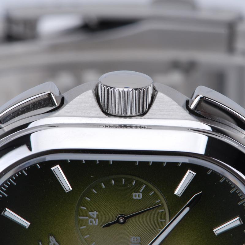 Тактические часы-лягушка для мужчин, 40 мм, VK64, хронограф, кварцевый механизм, сапфир C3, супер светящиеся, 100 м, водонепроницаемые, роскошные мужские часы