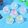 Luminous Flower Buds Lotus Ecological Fish TankAquarium Landscape Decoration Resin Accessories and Ornaments