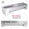 Moule À Bûche - SCRAPCOOKING - Inox Avec Insert - 30x8x6.5cm