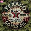 Винтажная металлическая жестяная вывеска Texaco Motor Oil 8x12 дюймов Ретро настенное искусство для гаража бара кухни Декор