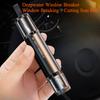 Автомобильный стеклоподъемник с ножом для резки ремней безопасности 2-в-1, многофункциональный аварийный молоток для разбивания окон автомобиля