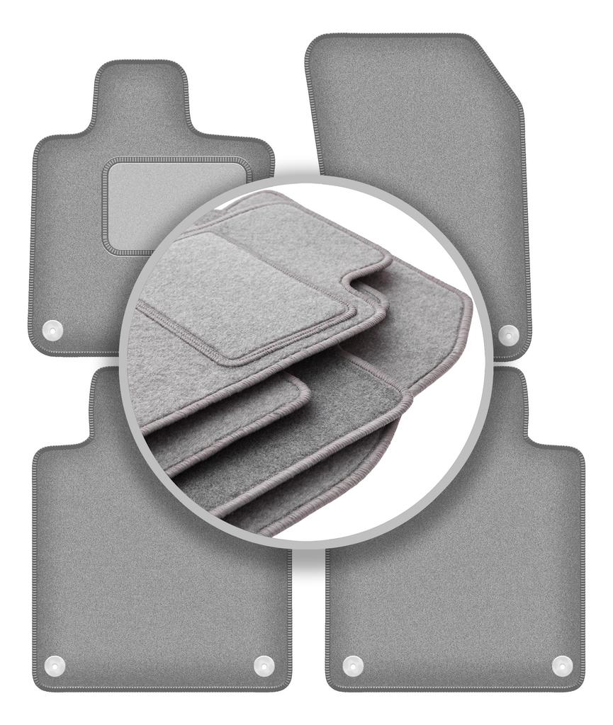 Gray car mats for: Volvo S90 II Long (2016-)