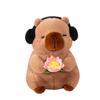 Adorable Capybara Plush Toy With Soft Short Plush Fabric For Kids And Collectors