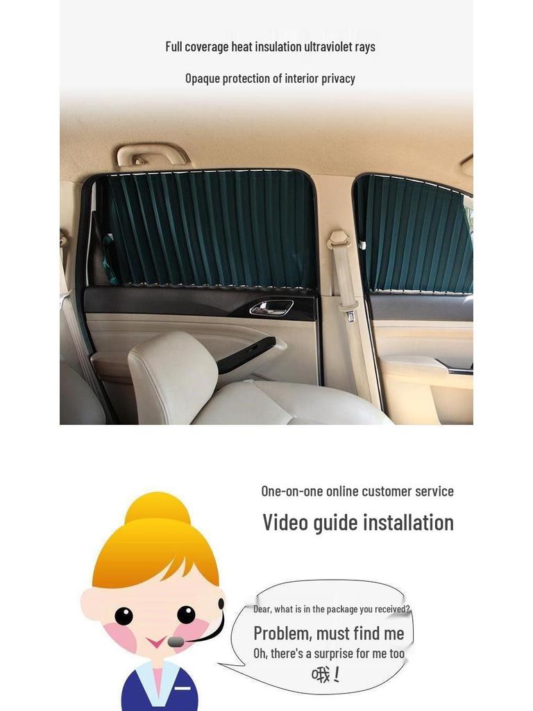 Custom Fit Sunshade Curtains for SAIC Maxus G10/G50, V80 Long & Short Wheelbase