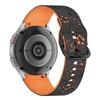 Engraved Silicone Strap For Samsung Galaxy Watch 7 FE/6 4 Classic/5 Pro 45 No Gaps Sport Bracelet Galaxy Watch 7 Band 44mm 40mm