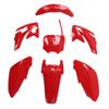 Plastic Fairing Kit Body Work Fairing Set Motorcycle Accessories Replacement for CRF70 CRF70F Pit