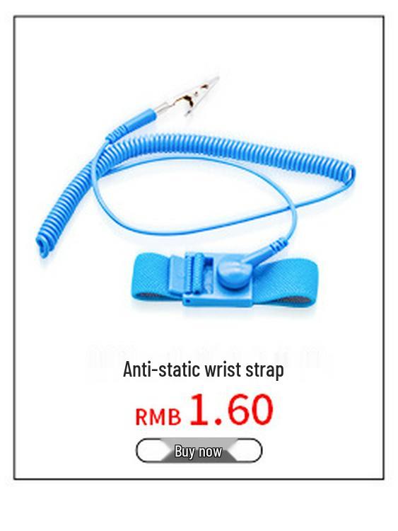 Anti-Static Blue & White Striped Lab Coat - Dust-Free, Dustproof Protective Workwear