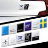 Наклейка-значок на крыло и задний багажник автомобиля для XC40 XC60 XC90 S60 S90 V50 AWD R DESIGN Тест на лося Флаг Швеции Внешние аксессуары