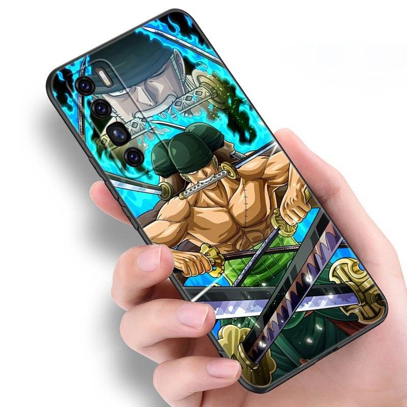 Чехол с изображением аниме Ророноа Зоро для Huawei NOVA 8 9 Pro 8i 7i 7SE Y60 5T Mate 40 30 20 10 Lite Honor 50 30 Premium Pro Plus 30 S