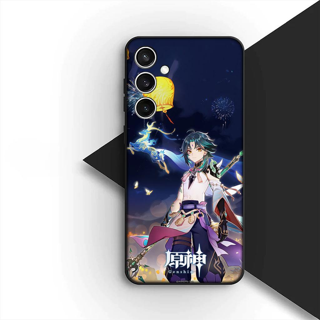 for Apple iPhone 16 14 15 Plus 11 Pro Max 16E ProMax + 16Plus 15+ 14+ Phone Cover Soft Case Genshin Venti Impact Xiao Keqing