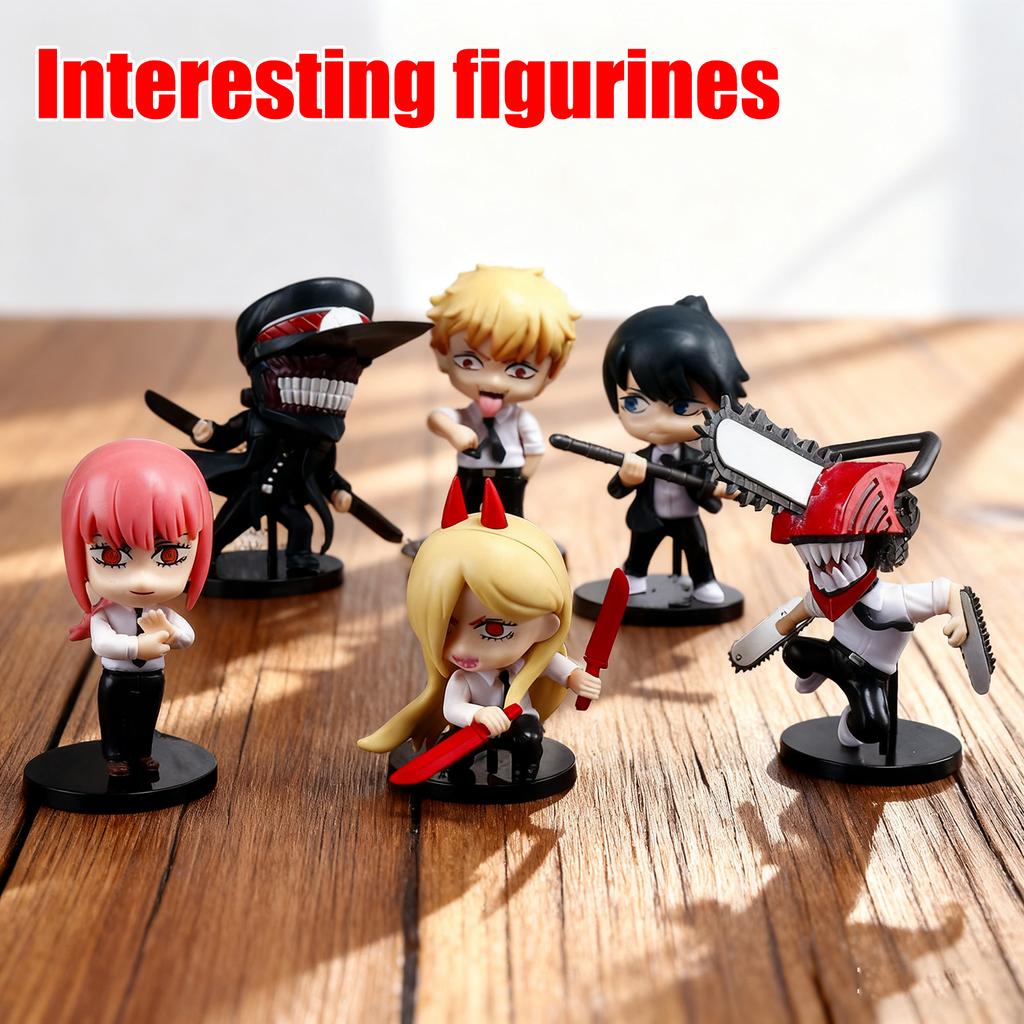 Hot Anime Merchandise 6 Types Of Anime-themed Figurines  Anime Cartoons  Action Figure Toys And Decorative Items